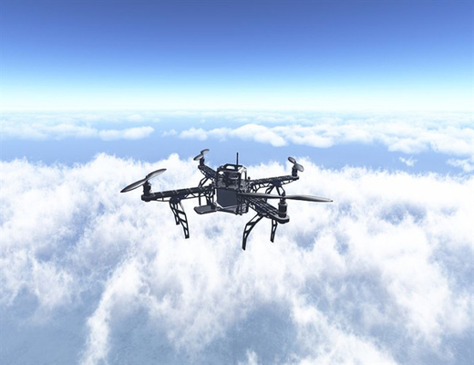 25 kg Dron z ogniwami wodorowymi 30 km Promień pomiaru i kontroli